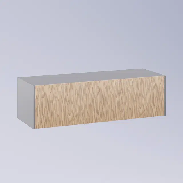 Антресоль лофт FLAT | трехстворчатая